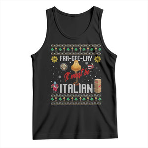 Leg Lamp Christmas Tank Top Funny Ugly Xmas Fra Gee Lay TS10 Black Print Your Wear