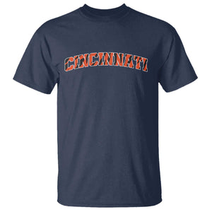 Vintage BFT Football T Shirt Retro Sports Style 80s 90s Cincy Cin City TS10 Navy Print Your Wear