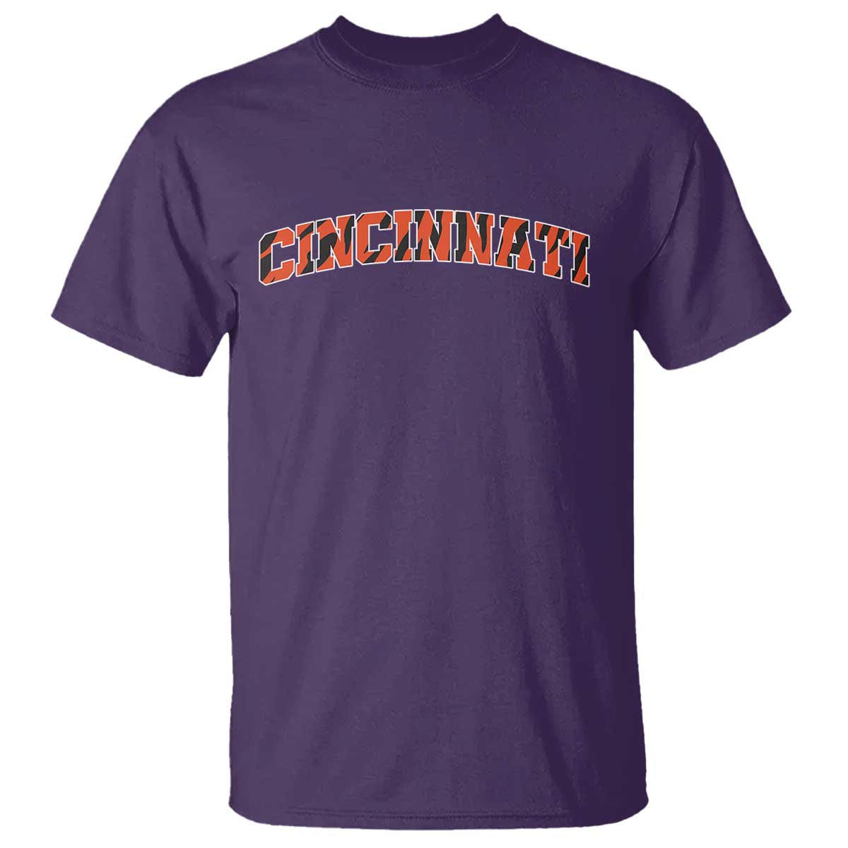 Vintage BFT Football T Shirt Retro Sports Style 80s 90s Cincy Cin City TS10 Purple Print Your Wear