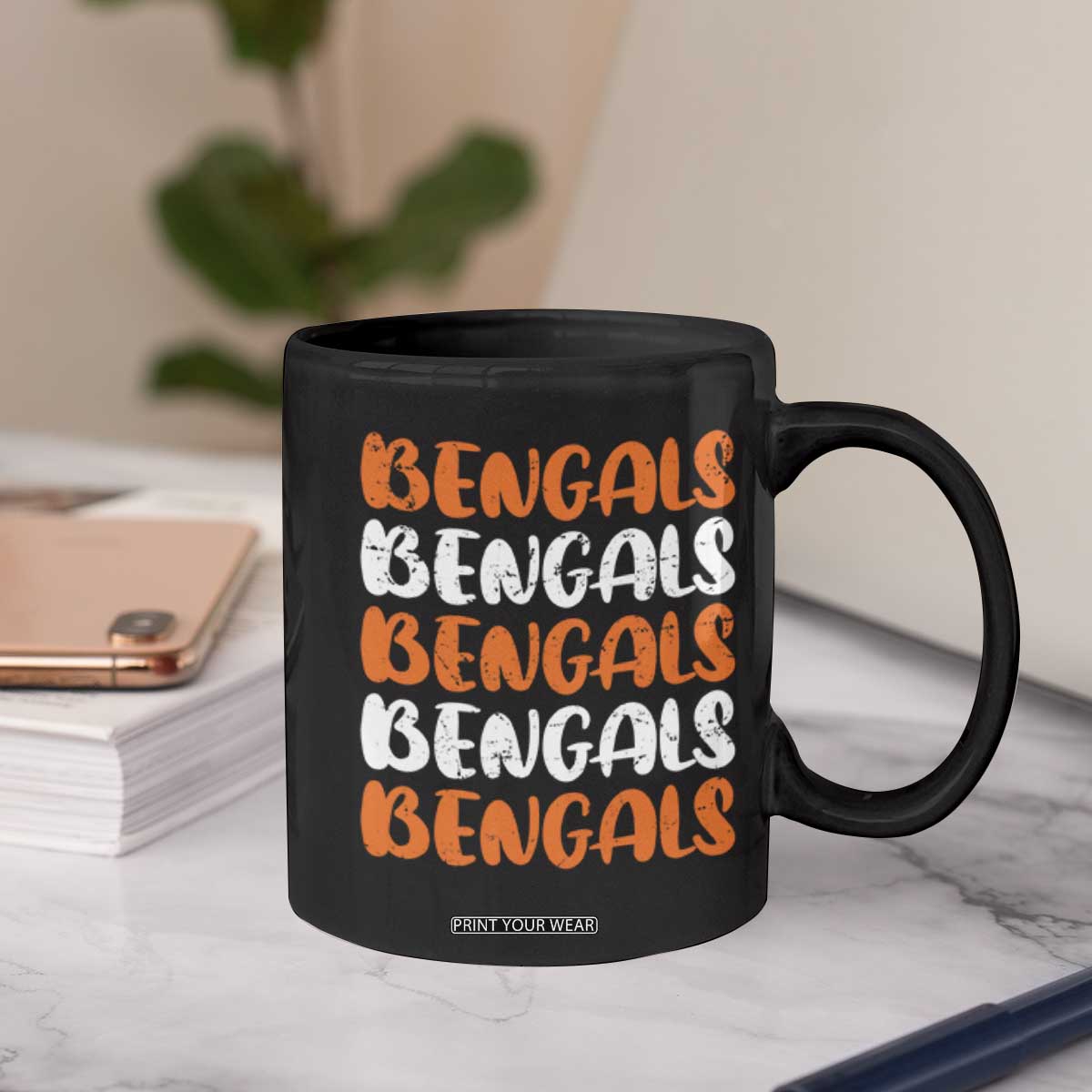 Vintage Bengal Coffee Mug Retro Novelty 90s Style TS10 Print Your Wear