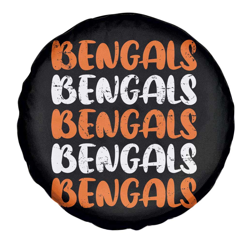 Vintage Bengal Spare Tire Cover Retro Novelty 90s Style TS10 Print Your Wear