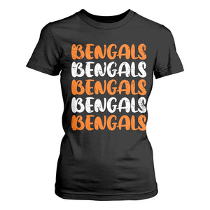 Vintage Bengal T Shirt For Women Retro Novelty 90s Style TS10 Black Print Your Wear