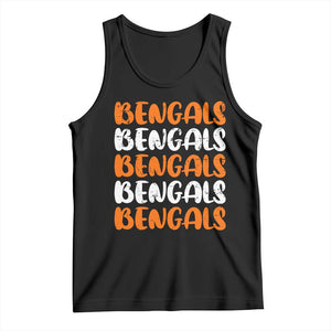 Vintage Bengal Tank Top Retro Novelty 90s Style TS10 Black Print Your Wear