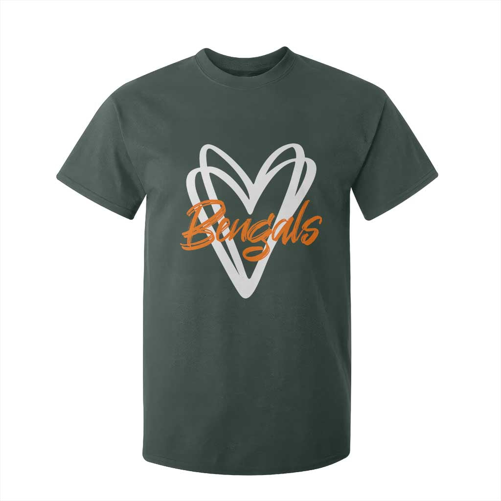 BFT Lovers T Shirt For Kid Inspirational Athletic Name Design Sports Fan TS10 Dark Forest Green Print Your Wear