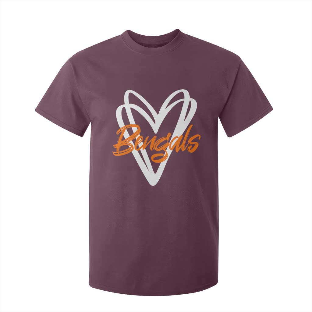 BFT Lovers T Shirt For Kid Inspirational Athletic Name Design Sports Fan TS10 Maroon Print Your Wear