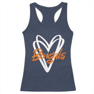 BFT Lovers Racerback Tank Top Inspirational Athletic Name Design Sports Fan TS10 Navy Print Your Wear