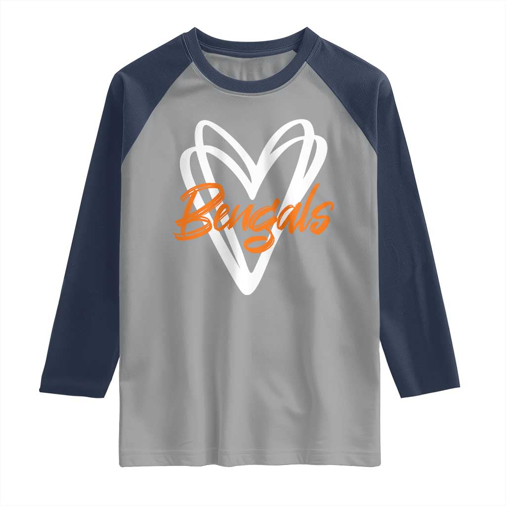 BFT Lovers Raglan Shirt Inspirational Athletic Name Design Sports Fan TS10 Sport Gray Navy Print Your Wear