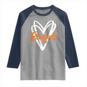 BFT Lovers Raglan Shirt Inspirational Athletic Name Design Sports Fan TS10 Sport Gray Navy Print Your Wear