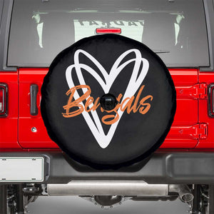 BFT Lovers Spare Tire Cover Inspirational Athletic Name Design Sports Fan TS10 Black Print Your Wear