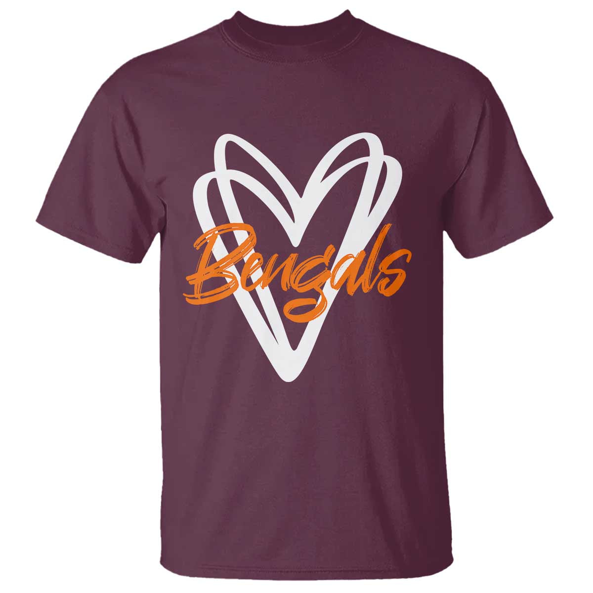 BFT Lovers T Shirt Inspirational Athletic Name Design Sports Fan TS10 Maroon Print Your Wear