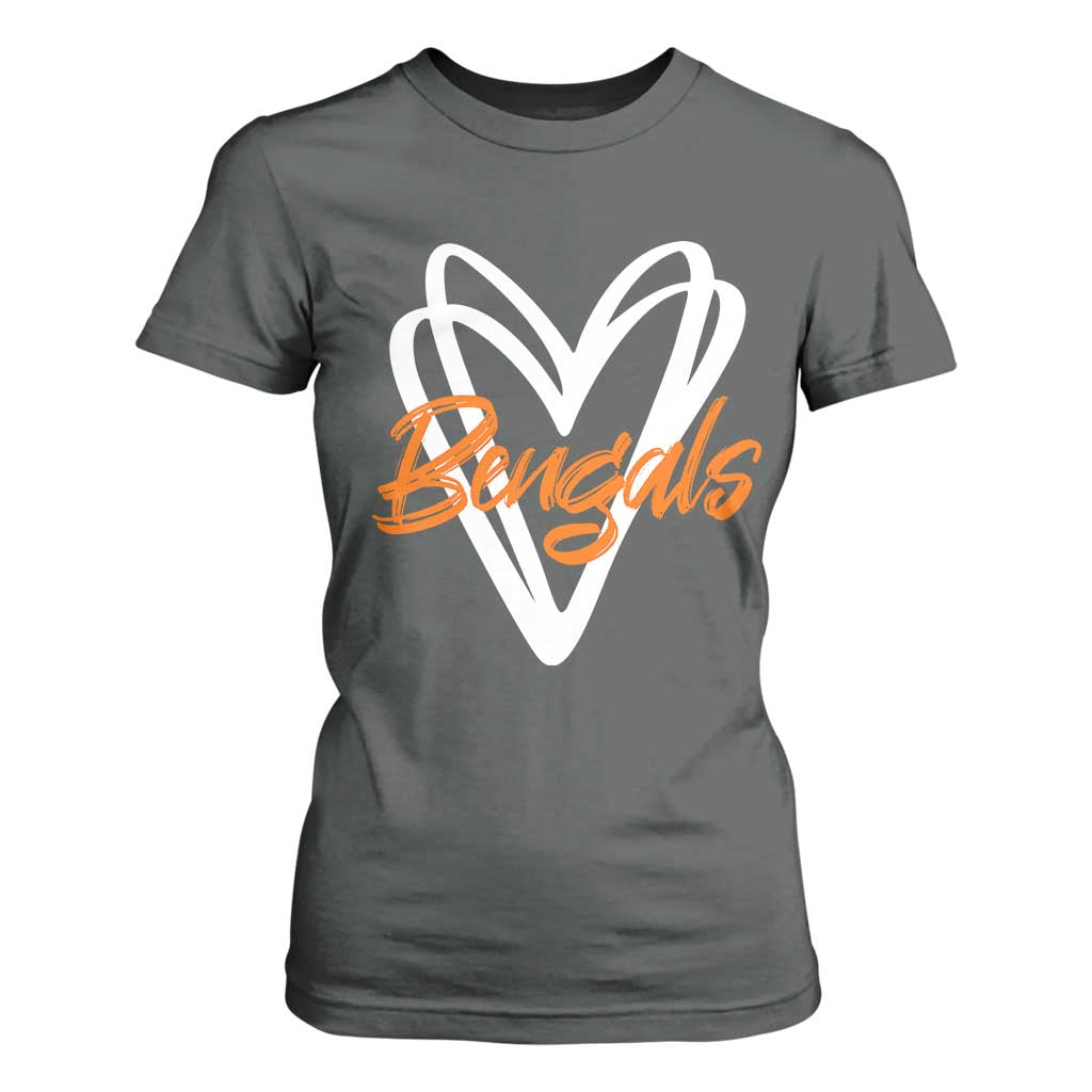 BFT Lovers T Shirt For Women Inspirational Athletic Name Design Sports Fan TS10 Dark Heather Print Your Wear