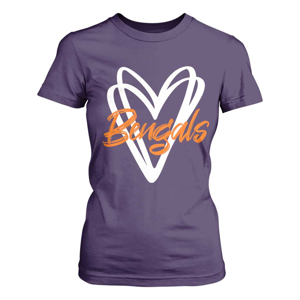 BFT Lovers T Shirt For Women Inspirational Athletic Name Design Sports Fan TS10 Purple Print Your Wear