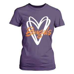 BFT Lovers T Shirt For Women Inspirational Athletic Name Design Sports Fan TS10 Purple Print Your Wear