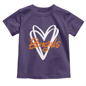 BFT Lovers Toddler T Shirt Inspirational Athletic Name Design Sports Fan TS10 Purple Print Your Wear