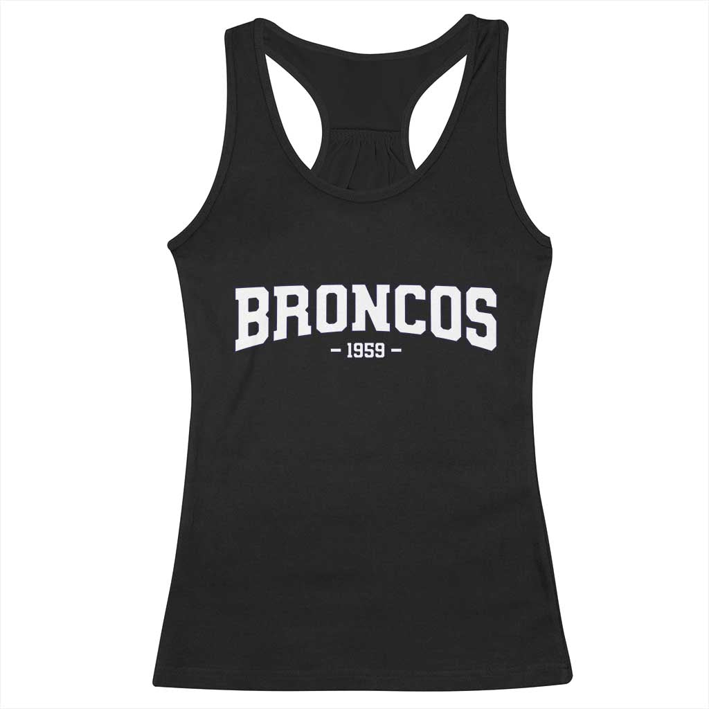 Vintage DFB Racerback Tank Top Classic Game Day Print Retro Varsity Football TS10 Black Print Your Wear