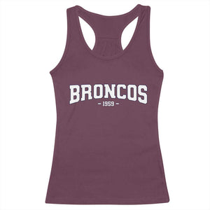 Vintage DFB Racerback Tank Top Classic Game Day Print Retro Varsity Football TS10 Maroon Print Your Wear