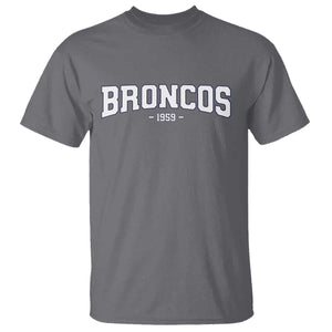 Vintage DFB T Shirt Classic Game Day Print Retro Varsity Football TS10 Charcoal Print Your Wear