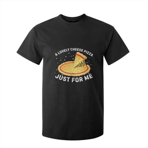 Funny Christmas Movie T Shirt For Kid Alone Kevin X-Mas Home A Lovely Cheese Pizza TS10 Black Print Your Wear
