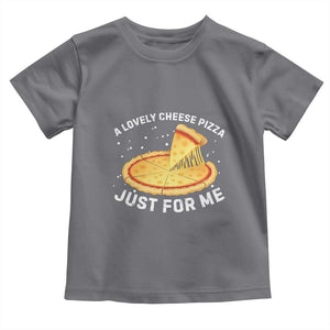 Funny Christmas Movie Toddler T Shirt Alone Kevin X-Mas Home A Lovely Cheese Pizza TS10 Charcoal Print Your Wear