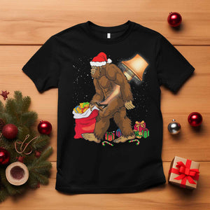 Bigfoot Christmas T Shirt Xmas Movie Sasquatch Lovers TS10 Black Print Your Wear