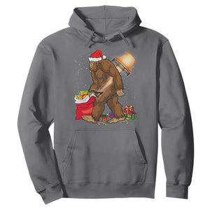 Bigfoot Christmas Hoodie Xmas Movie Sasquatch Lovers TS10 Charcoal Print Your Wear
