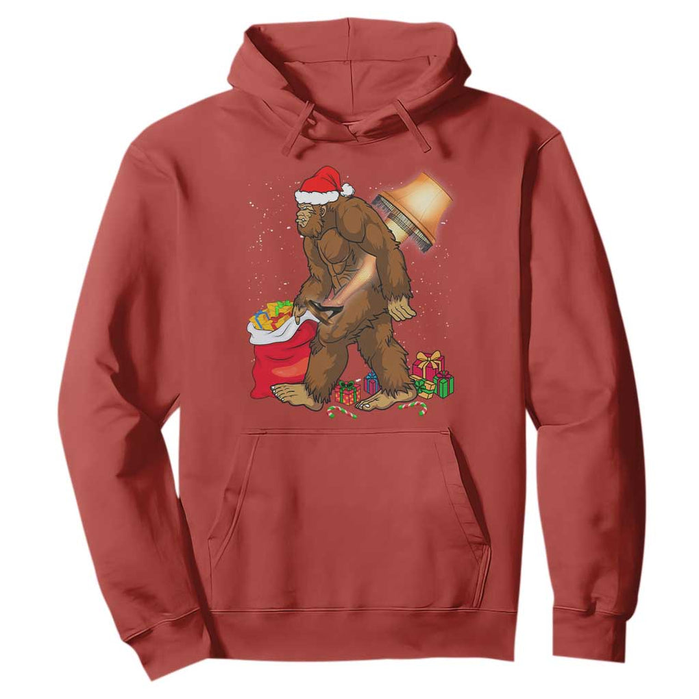 Bigfoot Christmas Hoodie Xmas Movie Sasquatch Lovers TS10 Red Print Your Wear