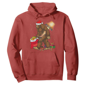Bigfoot Christmas Hoodie Xmas Movie Sasquatch Lovers TS10 Red Print Your Wear