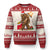 Bigfoot Xmas Ugly Christmas Sweater Xmas Movie Sasquatch Lovers TS10 Red Print Your Wear