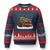 Fire Truck Xmas Ugly Christmas Sweater Fireman Xmas Firefighter TS10 Navy Red Print Your Wear