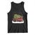 Fire Truck Christmas Tank Top Fireman Xmas Firefighter TS10 Black Print Your Wear