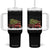 Fire Truck Christmas Tumbler With Handle Fireman Xmas Firefighter TS10 One Size: 40 oz Black Print Your Wear