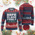 African American Family Ugly Christmas Sweater Dope Black Family Matching Ugly Xmas TS10 Burgundy Print Your Wear