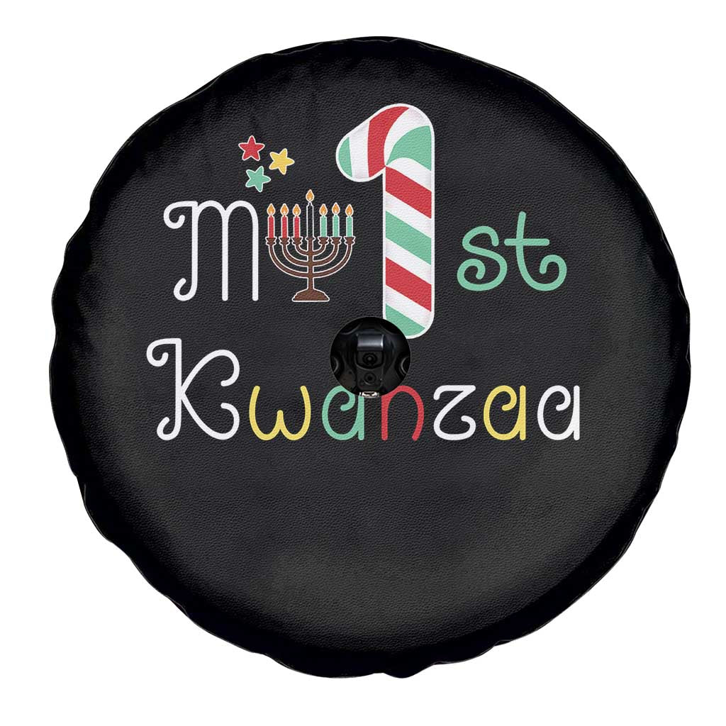 My 1st Kwanzaa Spare Tire Cover Babys First Kwanzaa Kinara Gift TS10 Print Your Wear