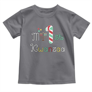 My 1st Kwanzaa Toddler T Shirt Babys First Kwanzaa Kinara Gift TS10 Charcoal Print Your Wear
