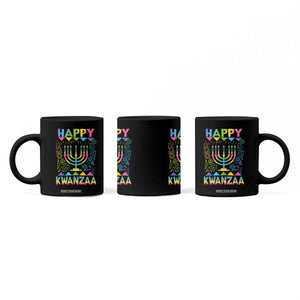 Happy Kwanzaa Coffee Mug Christmas African American Heritage Holiday Kinara Mazao TS10 Print Your Wear