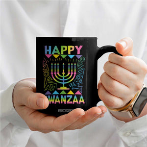 Happy Kwanzaa Coffee Mug Christmas African American Heritage Holiday Kinara Mazao TS10 Print Your Wear