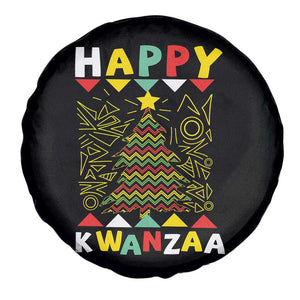 Happy Kwanzaa Christmas Spare Tire Cover African American Holiday Christmas Tree TS10 Print Your Wear