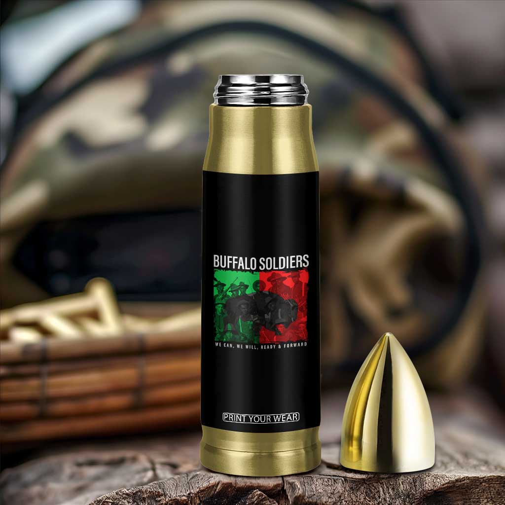 Buffalo Soldiers Bullet Tumbler 9th and 10th Cavalry Afro African American Heros TS10 Print Your Wear