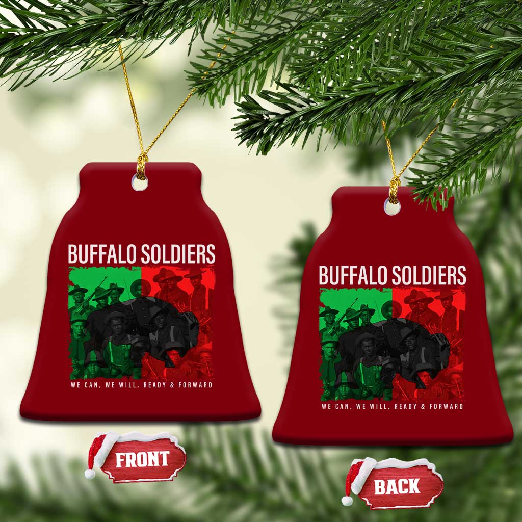 Buffalo Soldiers Ceramic Ornament 9th and 10th Cavalry Afro African American Heros TS10 Print Your Wear