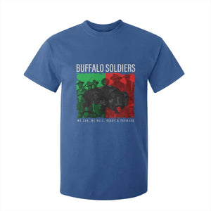 Buffalo Soldiers T Shirt For Kid 9th and 10th Cavalry Afro African American Heros TS10 Royal Blue Print Your Wear