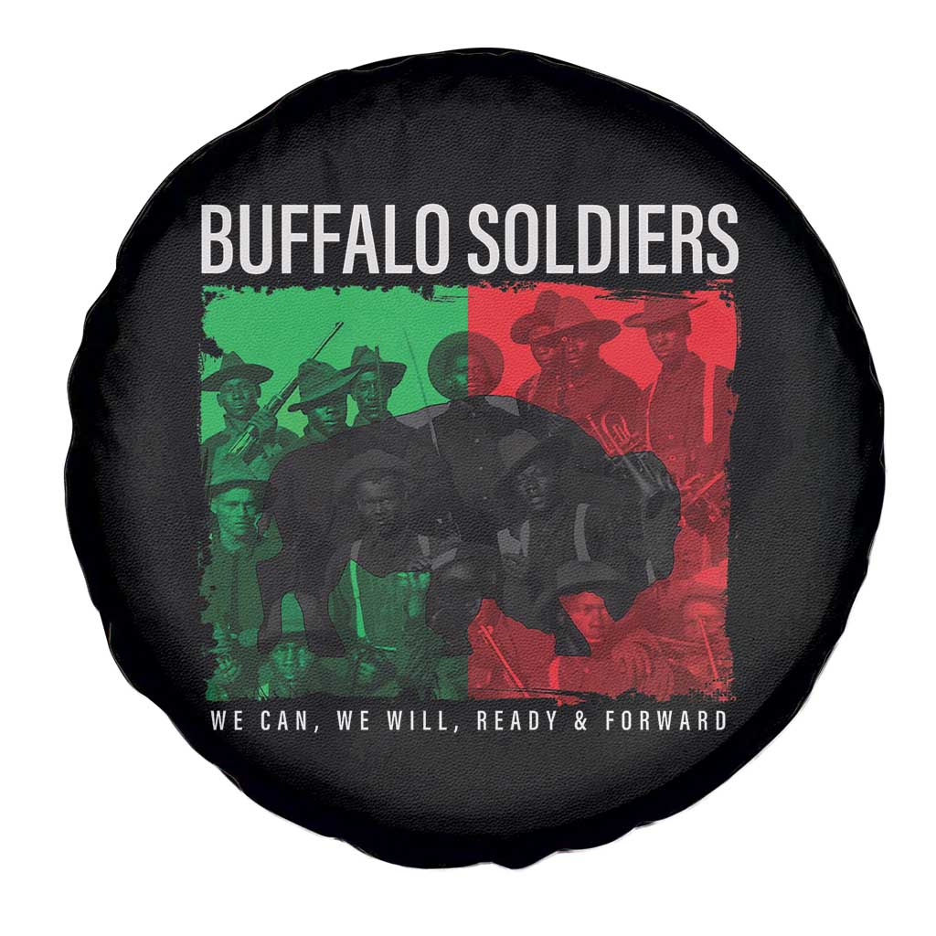 Buffalo Soldiers Spare Tire Cover 9th and 10th Cavalry Afro African American Heros TS10 Print Your Wear