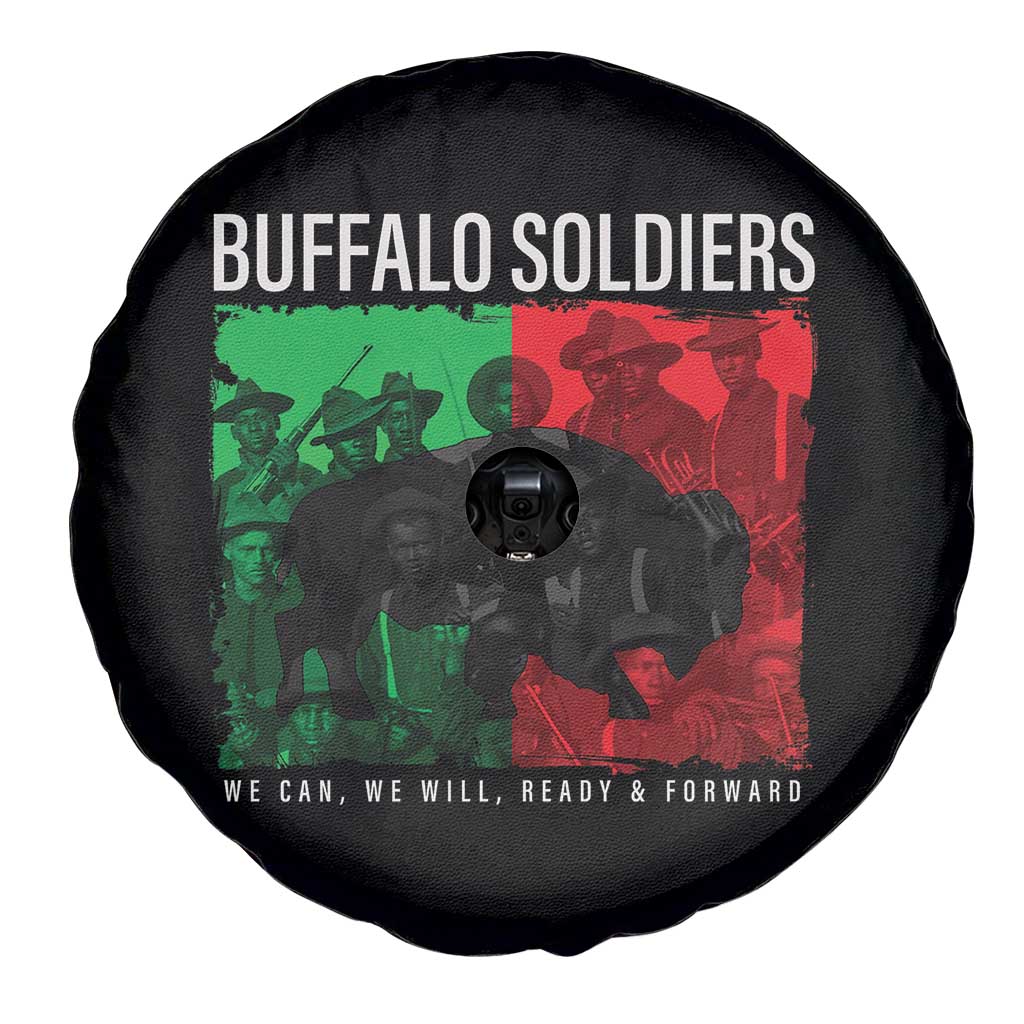 Buffalo Soldiers Spare Tire Cover 9th and 10th Cavalry Afro African American Heros TS10 Print Your Wear