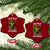 Retro Buffalo Soldiers Ceramic Ornament 9th and 10th Cavalry African American Heros USA Flag TS10 Print Your Wear