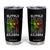 Retro Buffalo Soldiers Tumbler Cup 9th and 10th Cavalry African American Heros USA Flag TS10 Black Print Your Wear