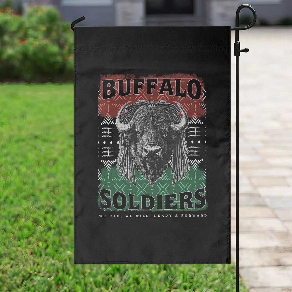 Buffalo Soldiers Garden Flag Retro African American Black History TS10 Print Your Wear