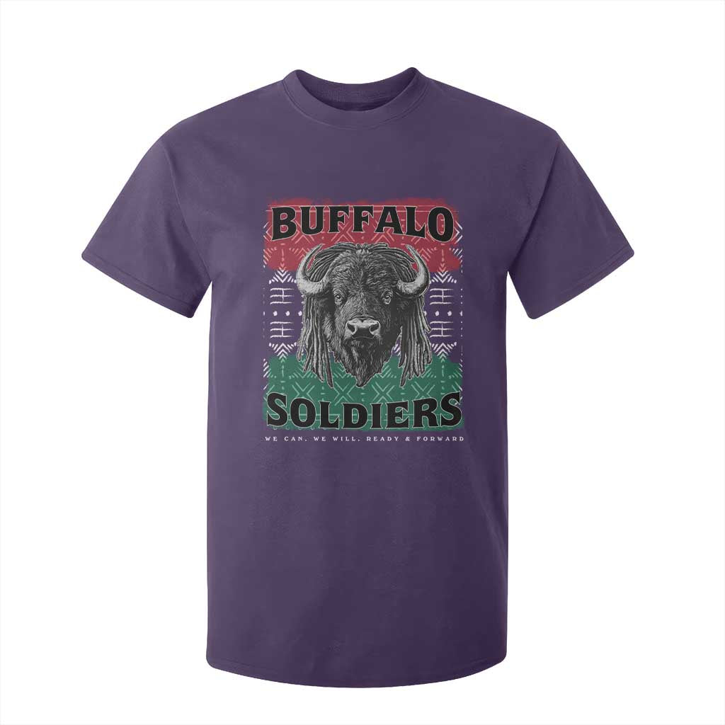 Buffalo Soldiers T Shirt For Kid Retro African American Black History TS10 Purple Print Your Wear