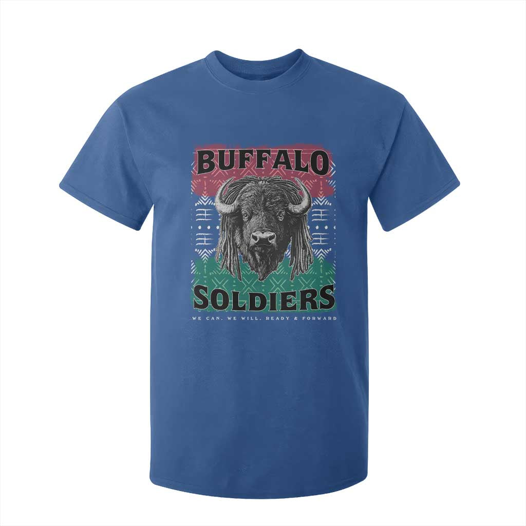 Buffalo Soldiers T Shirt For Kid Retro African American Black History TS10 Royal Blue Print Your Wear