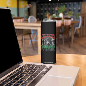 Buffalo Soldiers Skinny Tumbler Retro African American Black History TS10 Print Your Wear