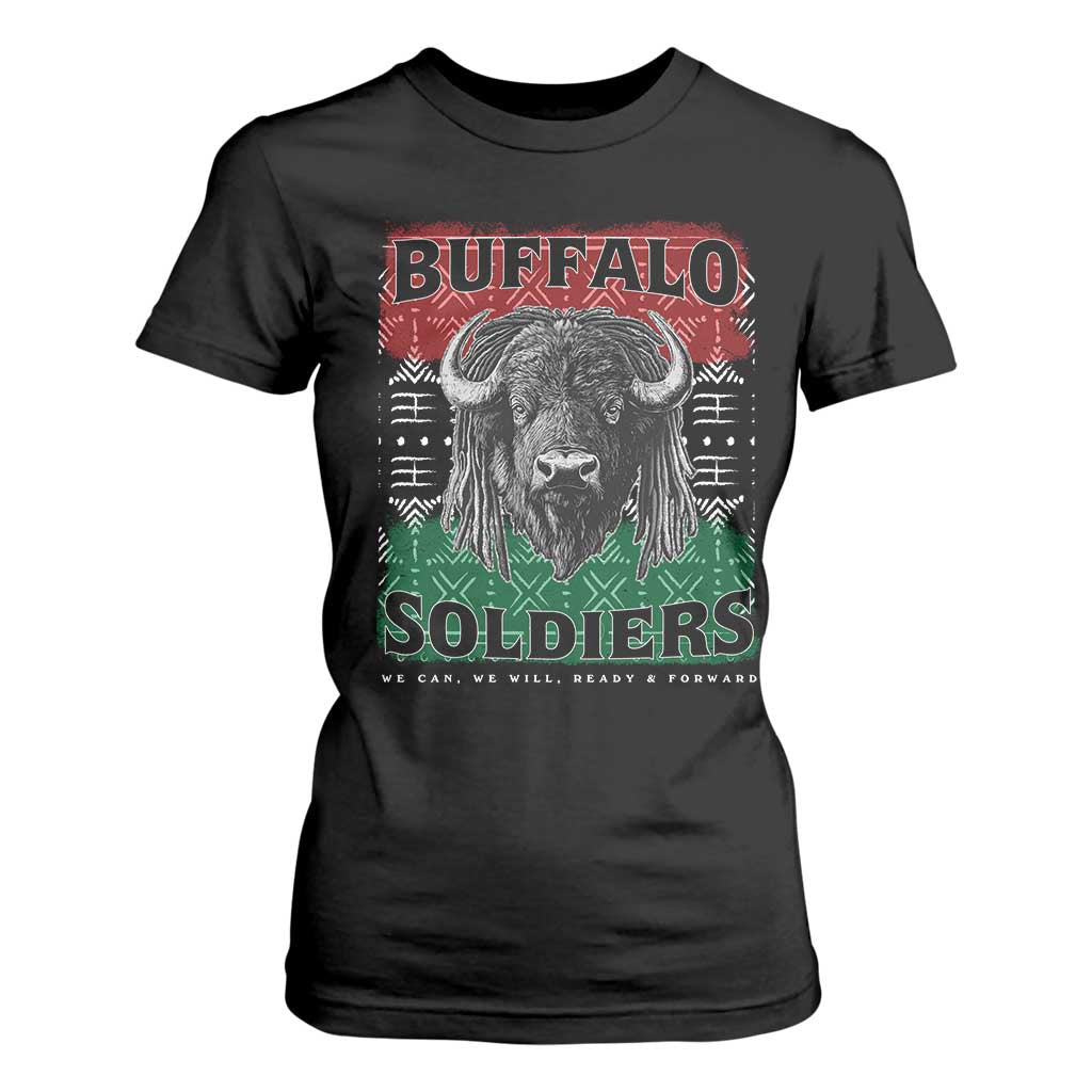 Buffalo Soldiers T Shirt For Women Retro African American Black History TS10 Black Print Your Wear