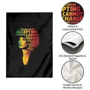 Angela Davis Inspirational Quote Garden Flag Black History Month Afro Woman Activist TS10 Print Your Wear